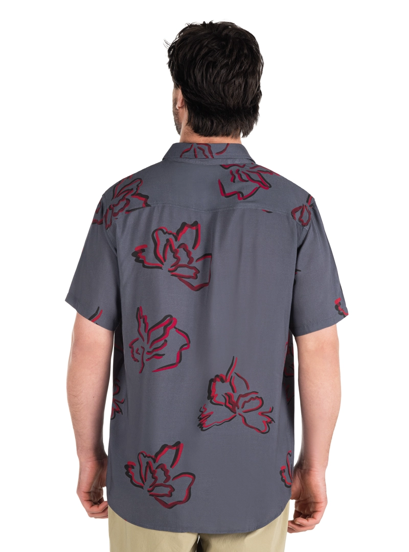 CAMISA GUAYABERA HOMBRE PANAMA JACK - PJH003M | GRIS - 3