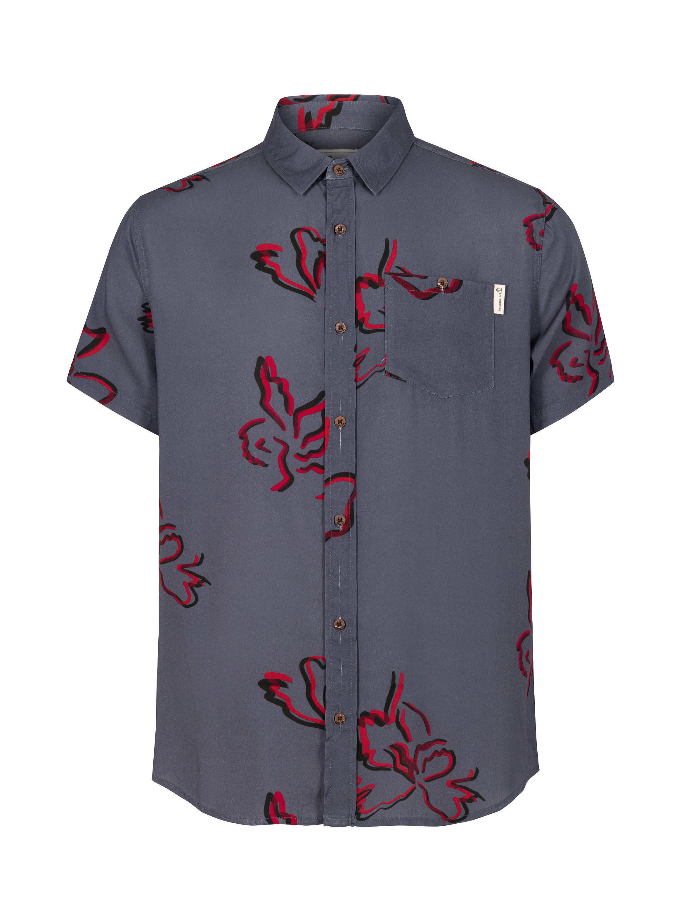 GUAYABERA CASUAL HOMBRE PANAMA JACK - PJH003M | GRIS - 6