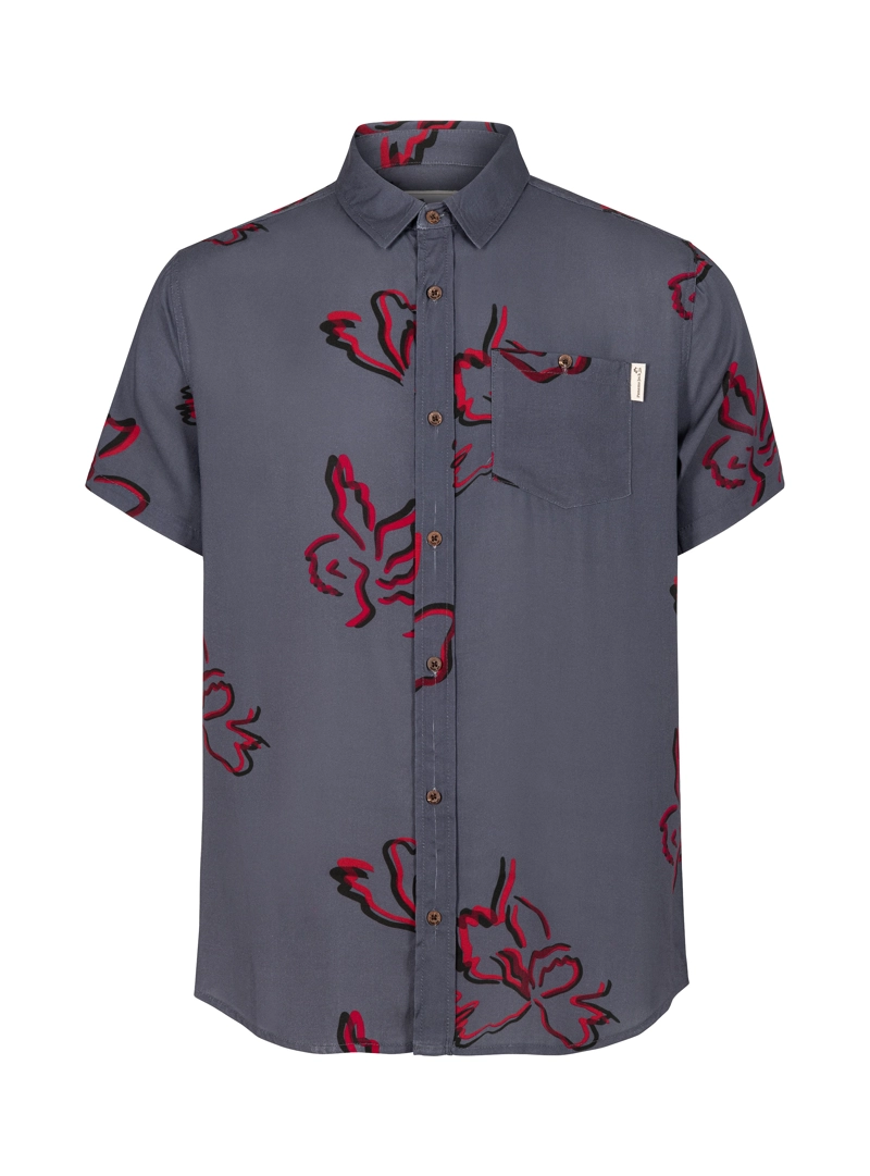 CAMISA GUAYABERA HOMBRE PANAMA JACK - PJH003M | GRIS - 6