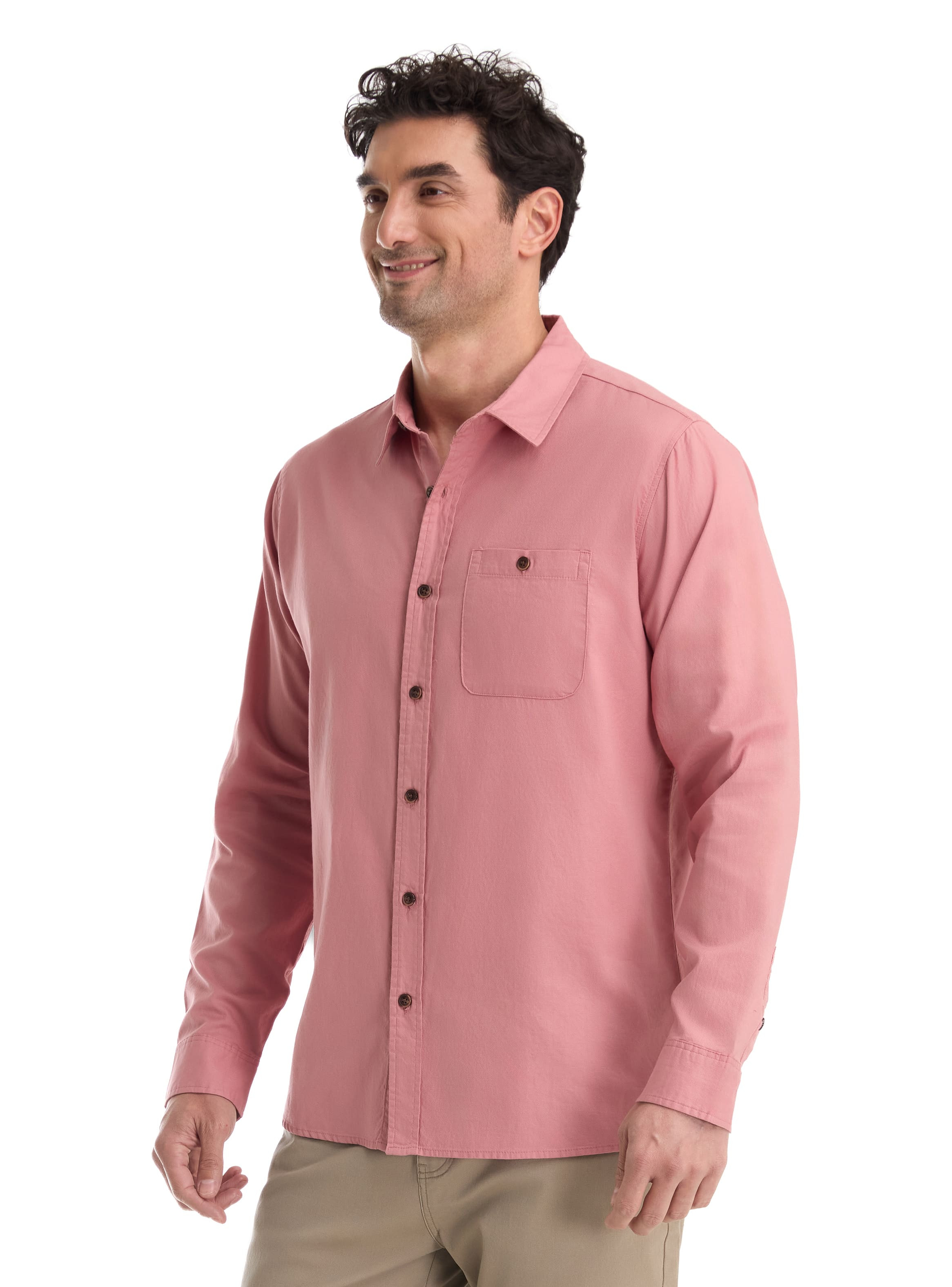 CAMISA CASUAL HOMBRE PANAMA JACK - K867 | ROSA - 4
