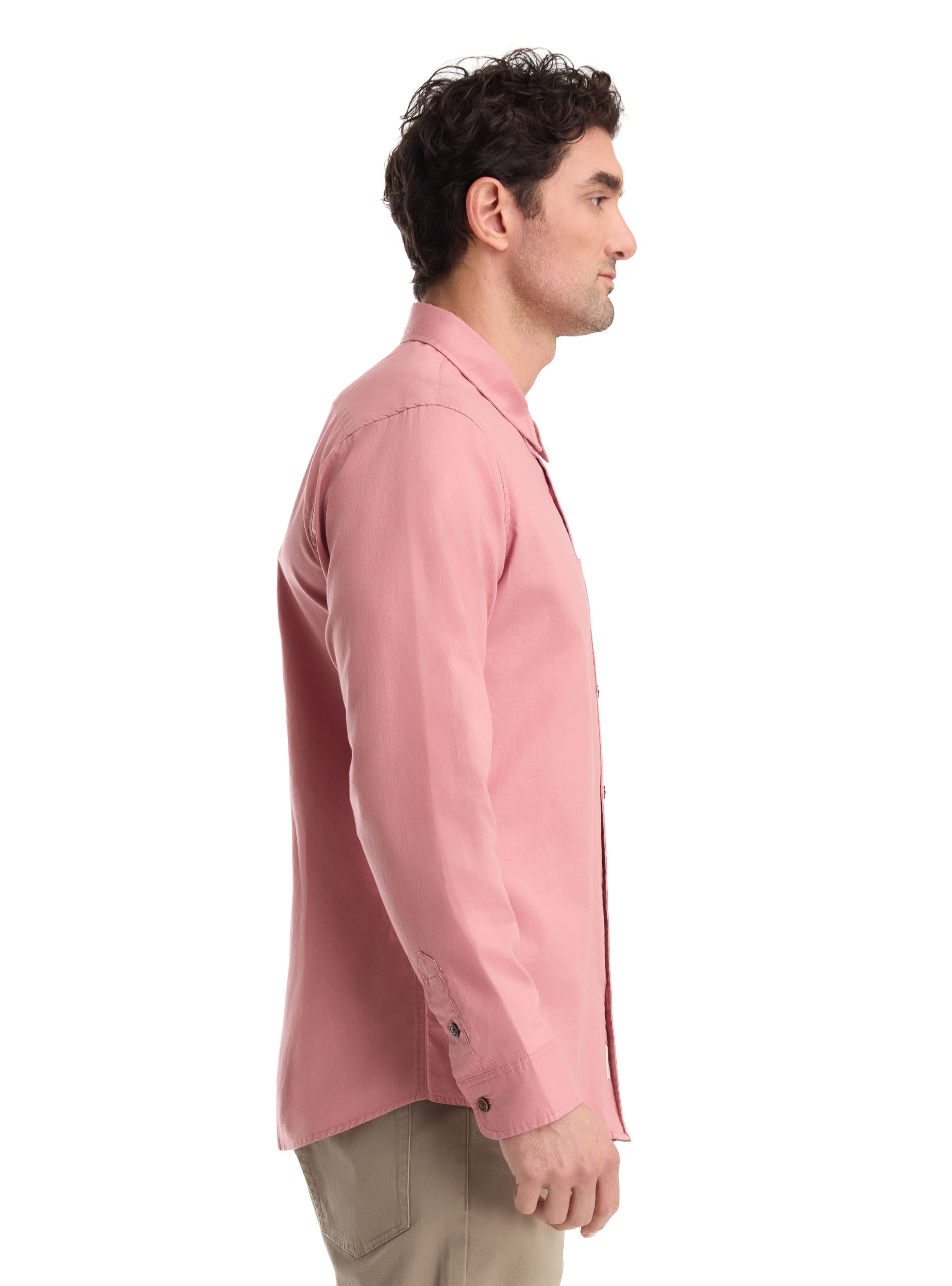 CAMISA CASUAL HOMBRE PANAMA JACK - K867 | ROSA - 5