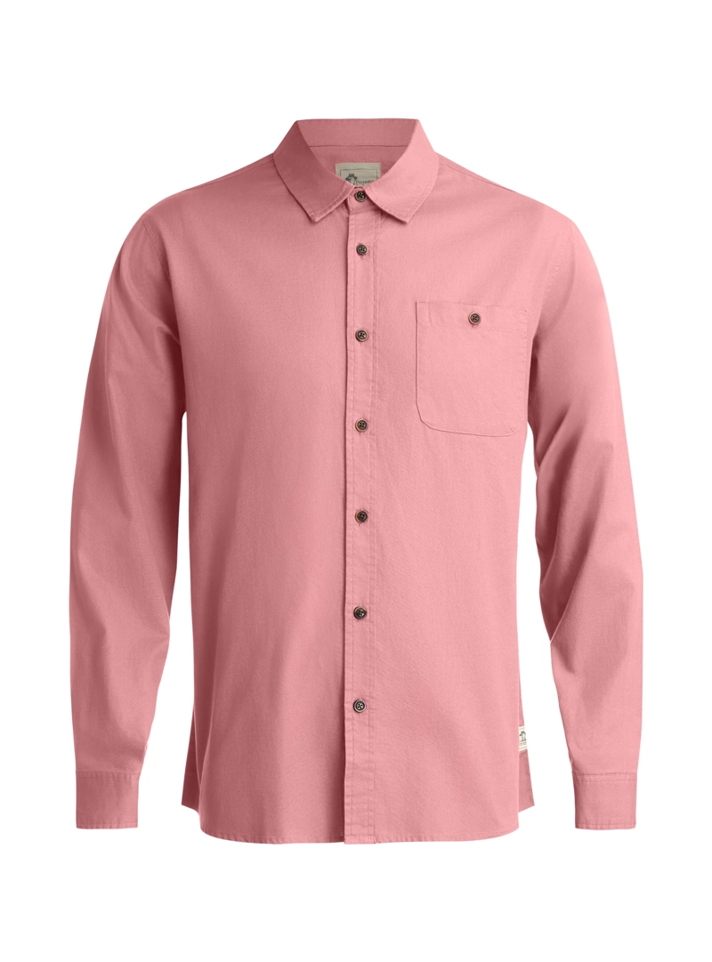 CAMISA CASUAL HOMBRE MANGA LARGA PANAMA JACK - K867 | ROSA - 7