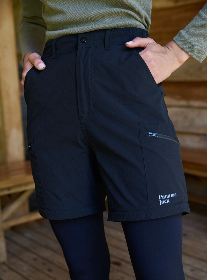 PANTALON MUJER DESMONTABLE DEPORTIVO PANAMA JACK- L994 | NEGRO - 4