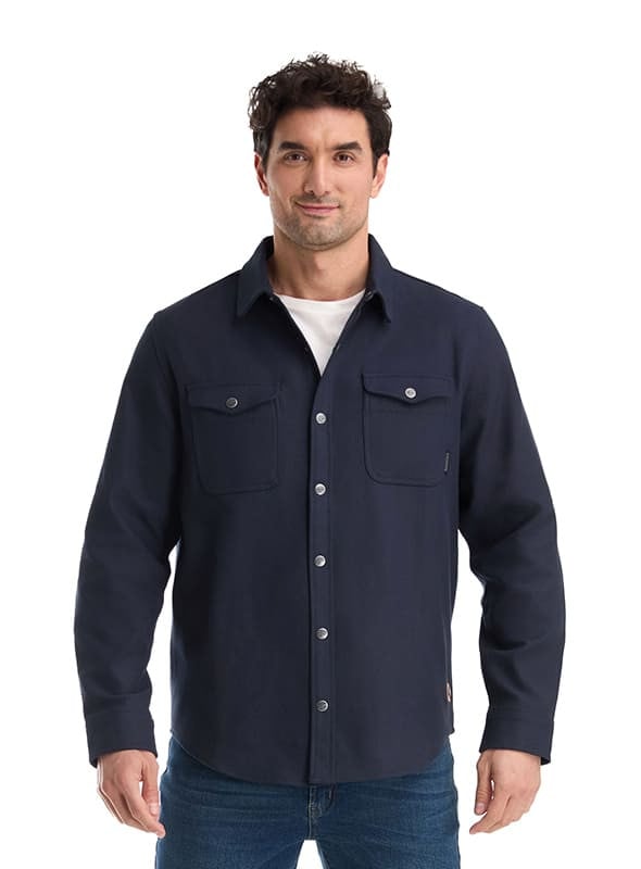 SOBRECAMISA CASUAL HOMBRE PANAMA JACK - K871 | AZUL - 1