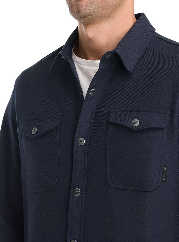 SOBRECAMISA CASUAL HOMBRE PANAMA JACK - K871 | AZUL - 7