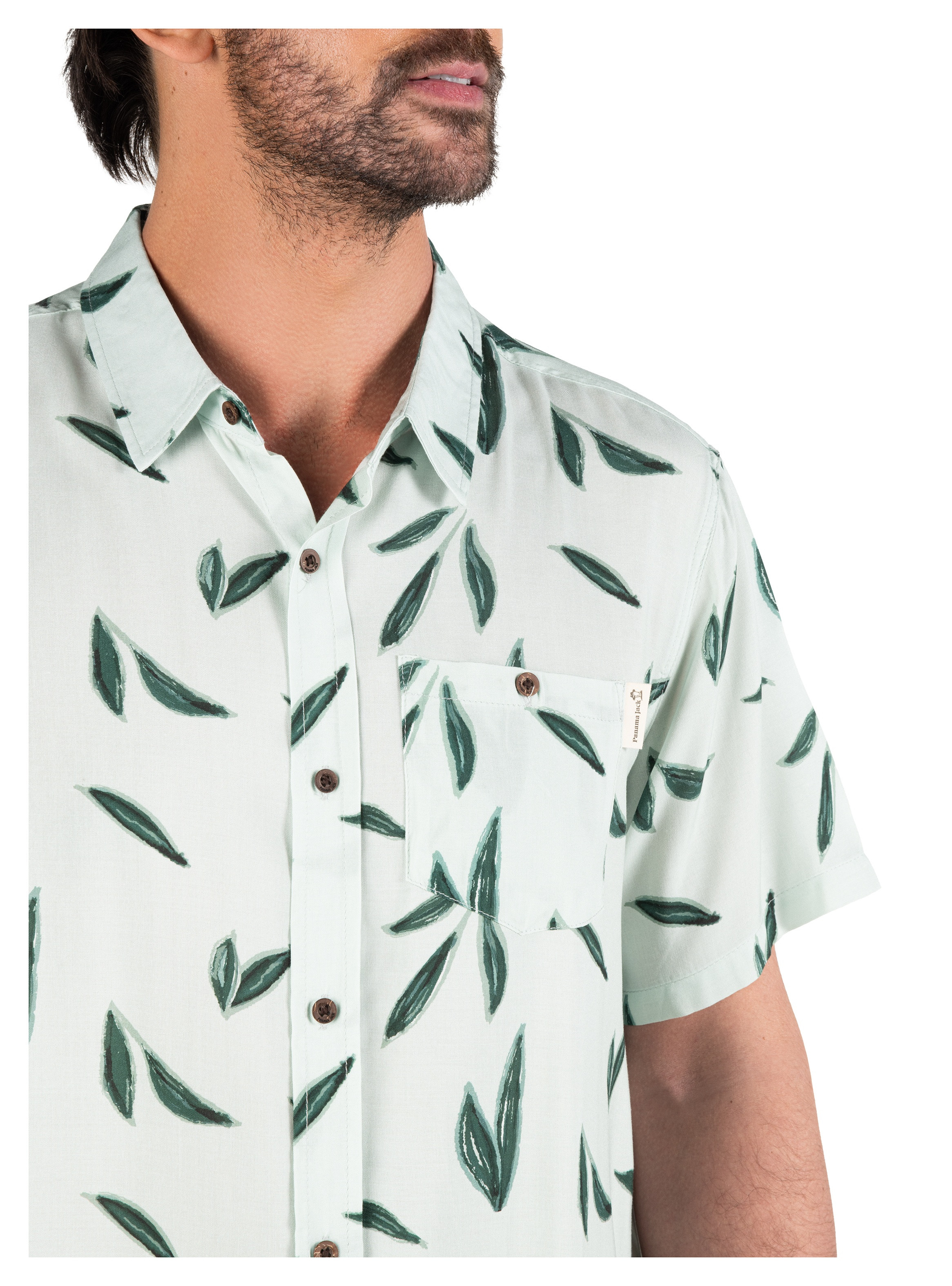 GUAYABERA CASUAL HOMBRE PANAMA JACK - PJH003M | VERDE - 5