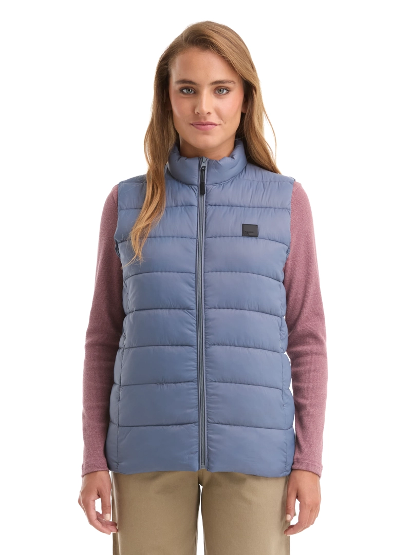 PARKA MUJER SIN MANGA LIVIANA PANAMA JACK - L989 | CELESTE - 2