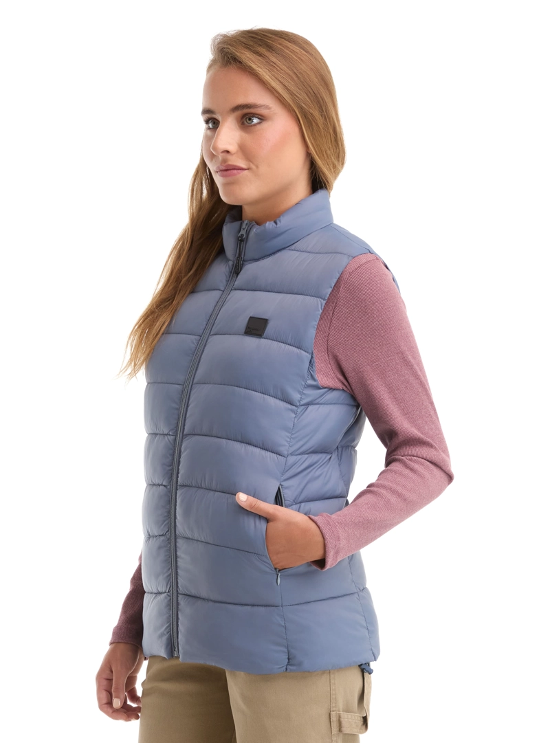 PARKA MUJER SIN MANGA LIVIANA PANAMA JACK - L989 | CELESTE - 5