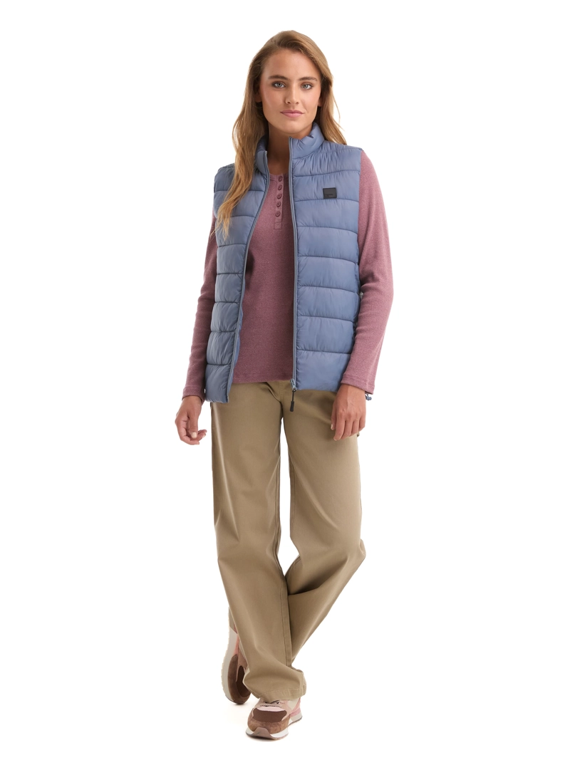 PARKA MUJER SIN MANGA LIVIANA PANAMA JACK - L989 | CELESTE - 8