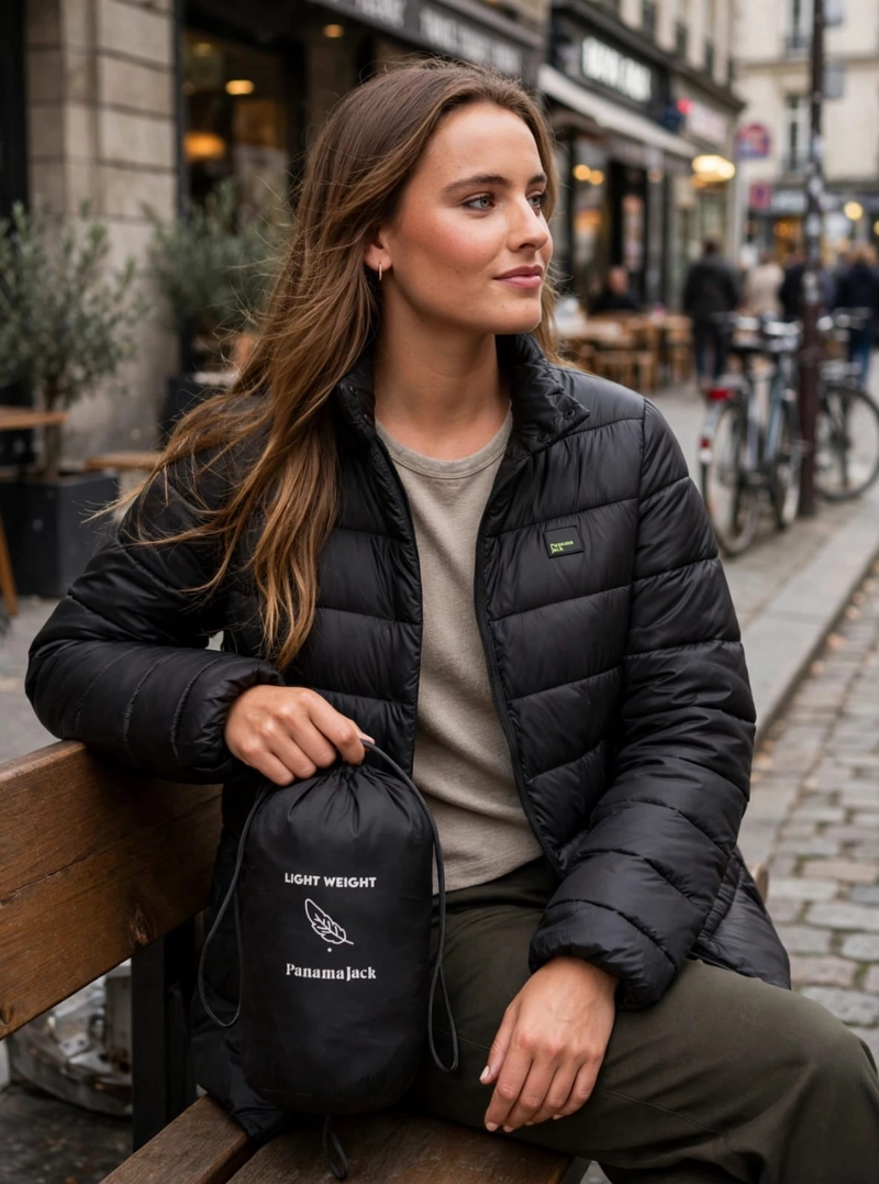 PARKA MUJER LIVIANA CASUAL PANAMA JACK - L988 | NEGRO - 1