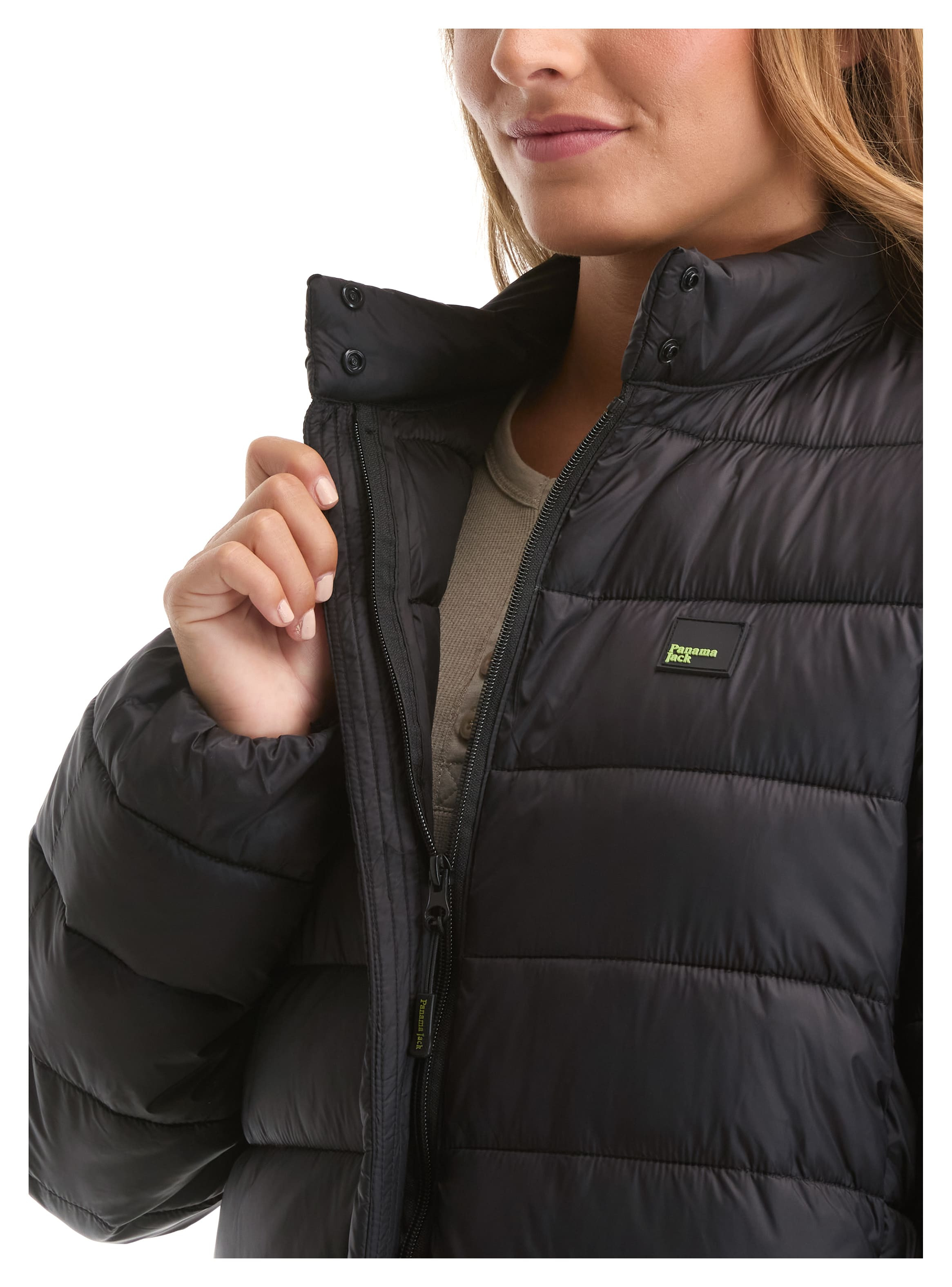 PARKA MUJER LIVIANA CASUAL PANAMA JACK - L988 | NEGRO - 5