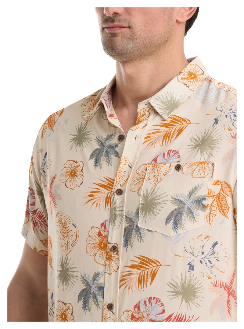 GUAYABERA CASUAL HOMBRE PANAMA JACK - G972 | BEIGE - 5