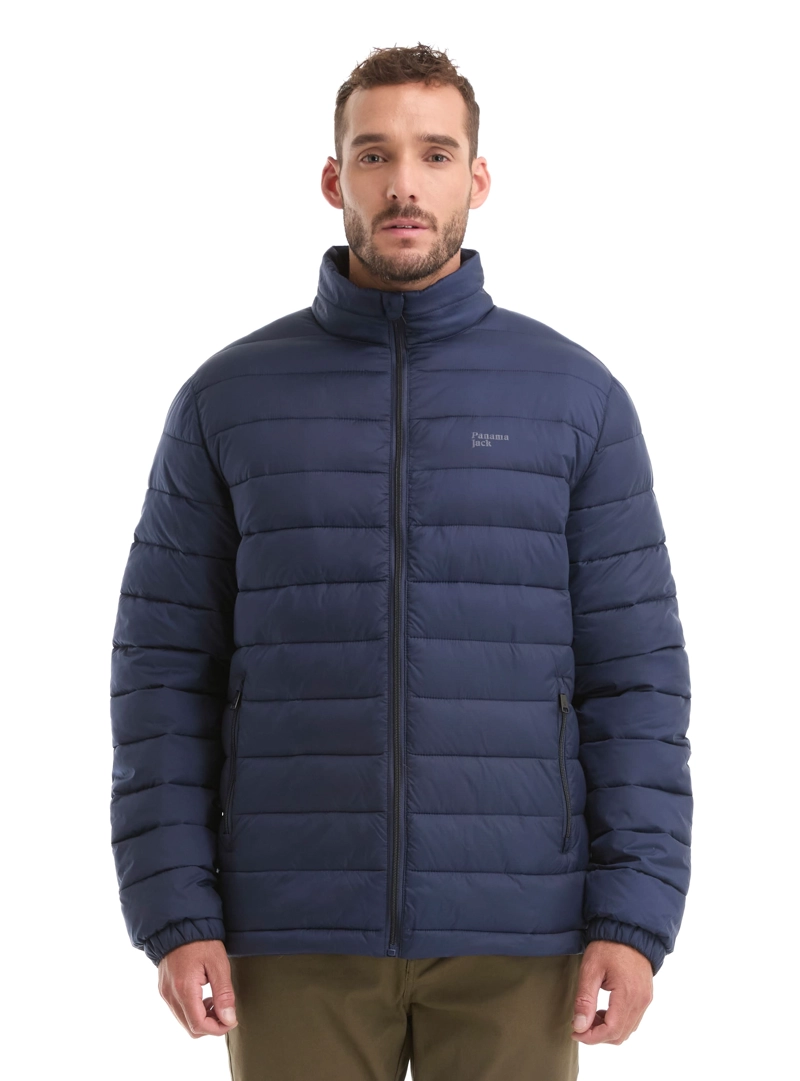 PARKA HOMBRE ACOLCHADA LIVIANA PANAMA JACK - L976 | AZUL - 2