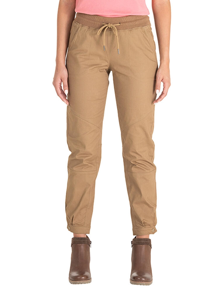 PANTALON MUJER CASUAL PANAMA JACK - J916 | MARRON CLARO - 4