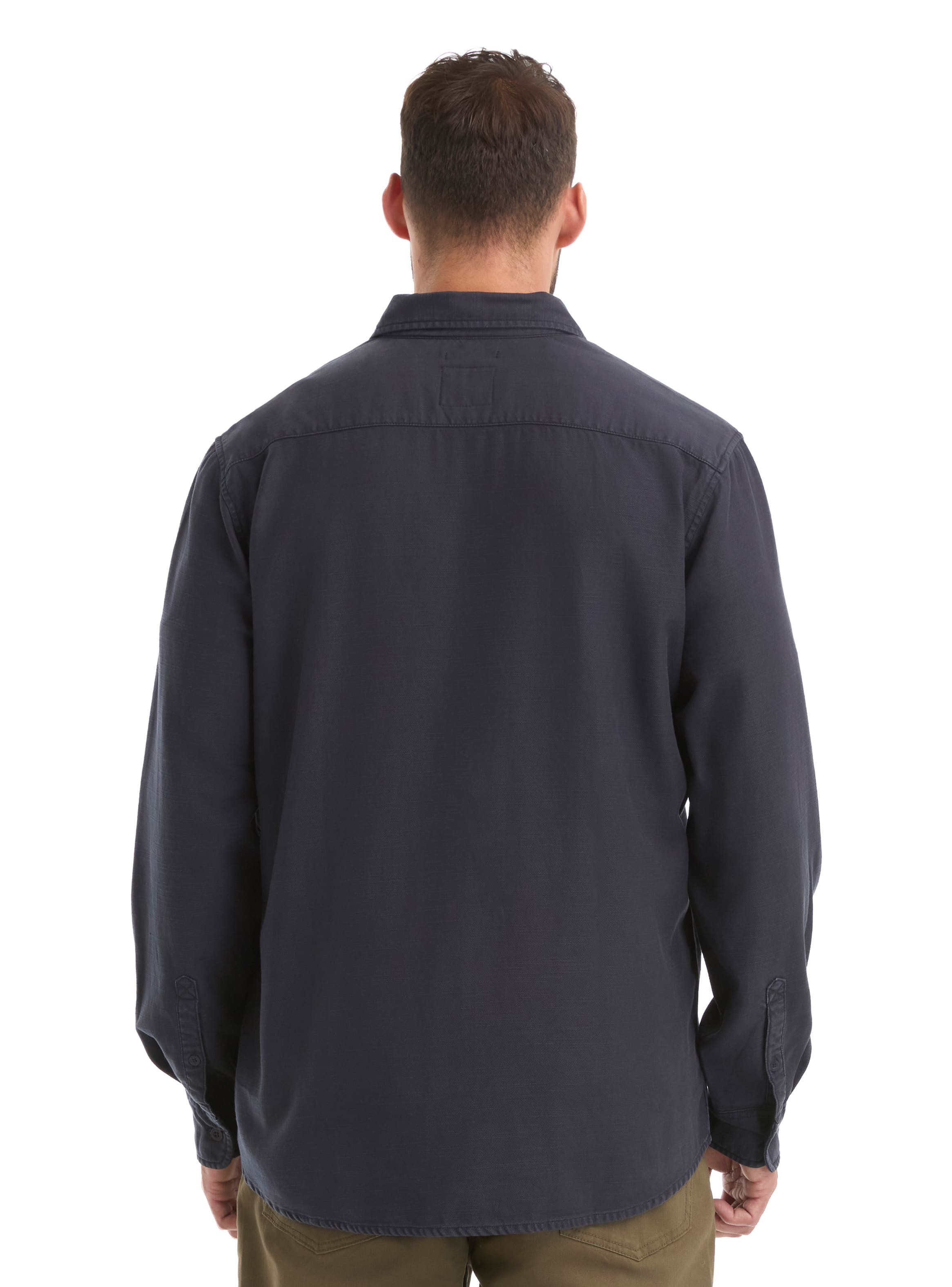 CAMISA HOMBRE MANGA LARGA TWILL CASUAL PANAMA JACK - L961 | NEGRO - 2