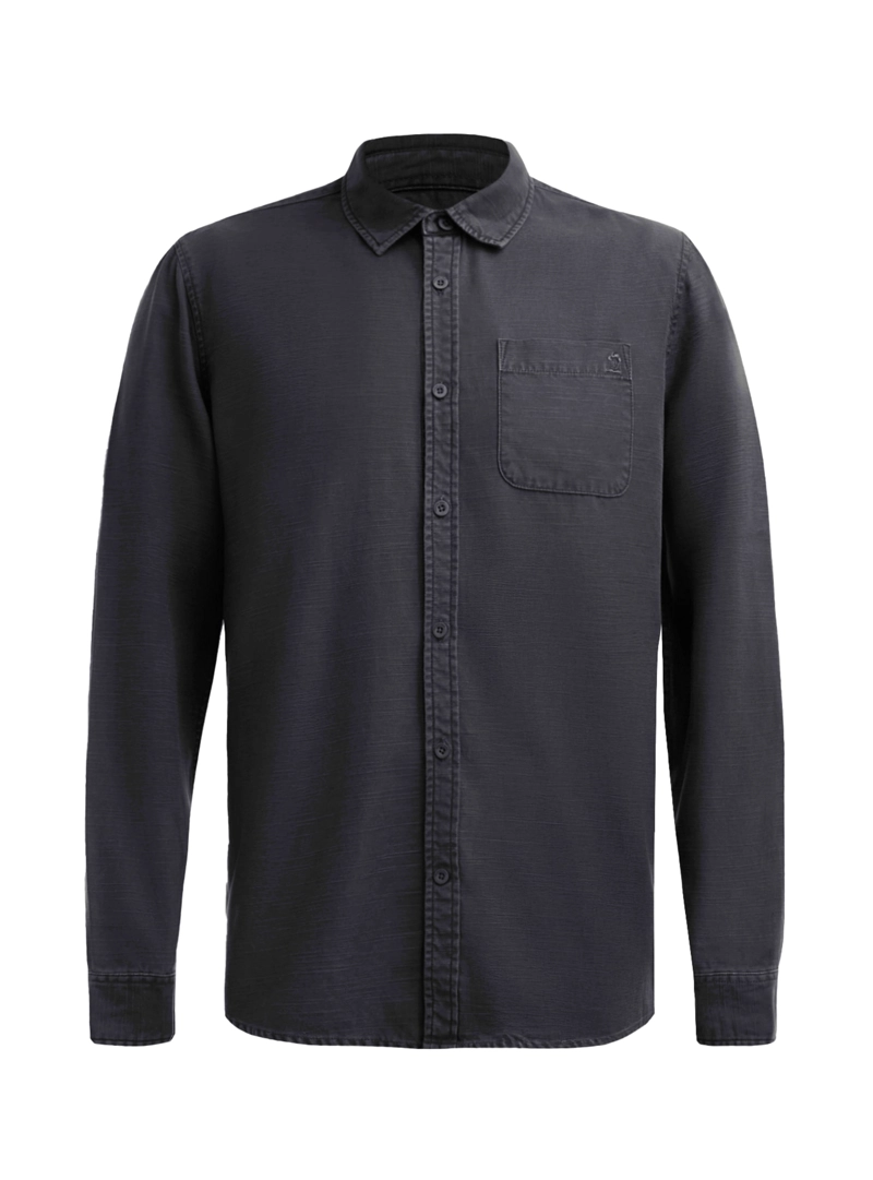 CAMISA HOMBRE MANGA LARGA TWILL CASUAL PANAMA JACK - L961 | NEGRO - 8