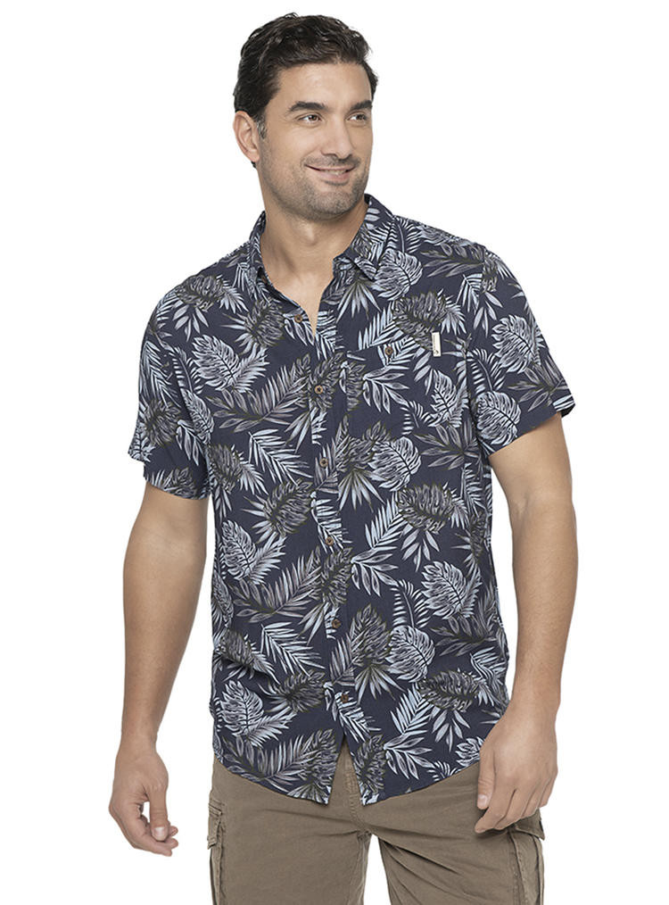 GUAYABERA CASUAL HOMBRE PANAMA JACK - G972 | VERDE OSCURO - 9