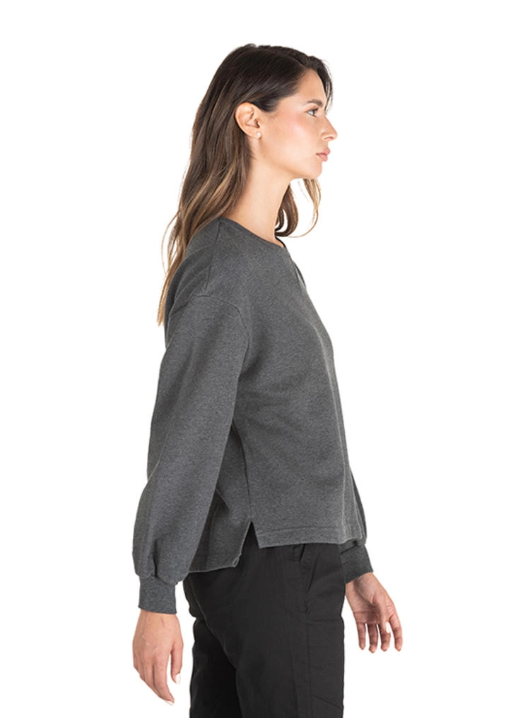 POLERON MUJER ALGODON PANAMA JACK - J912 | GRIS - 3