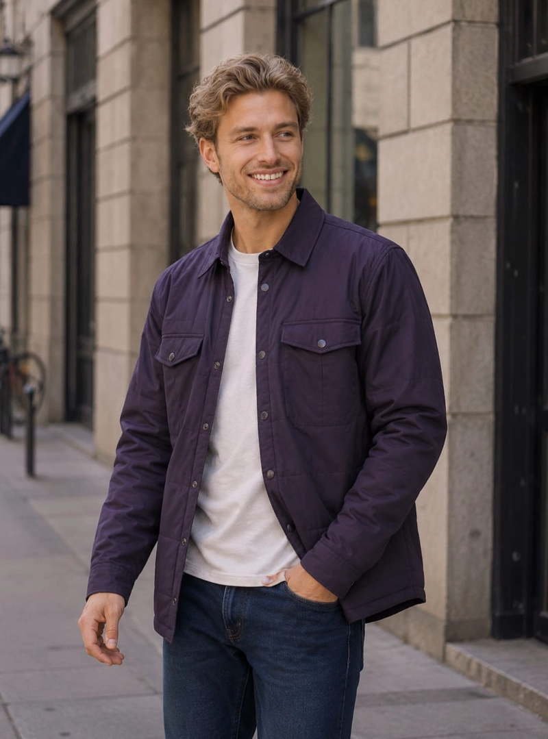 CHAQUETA WATER REPELENT ACOLCHADA HOMBRE PANAMA JACK - G953 - 1