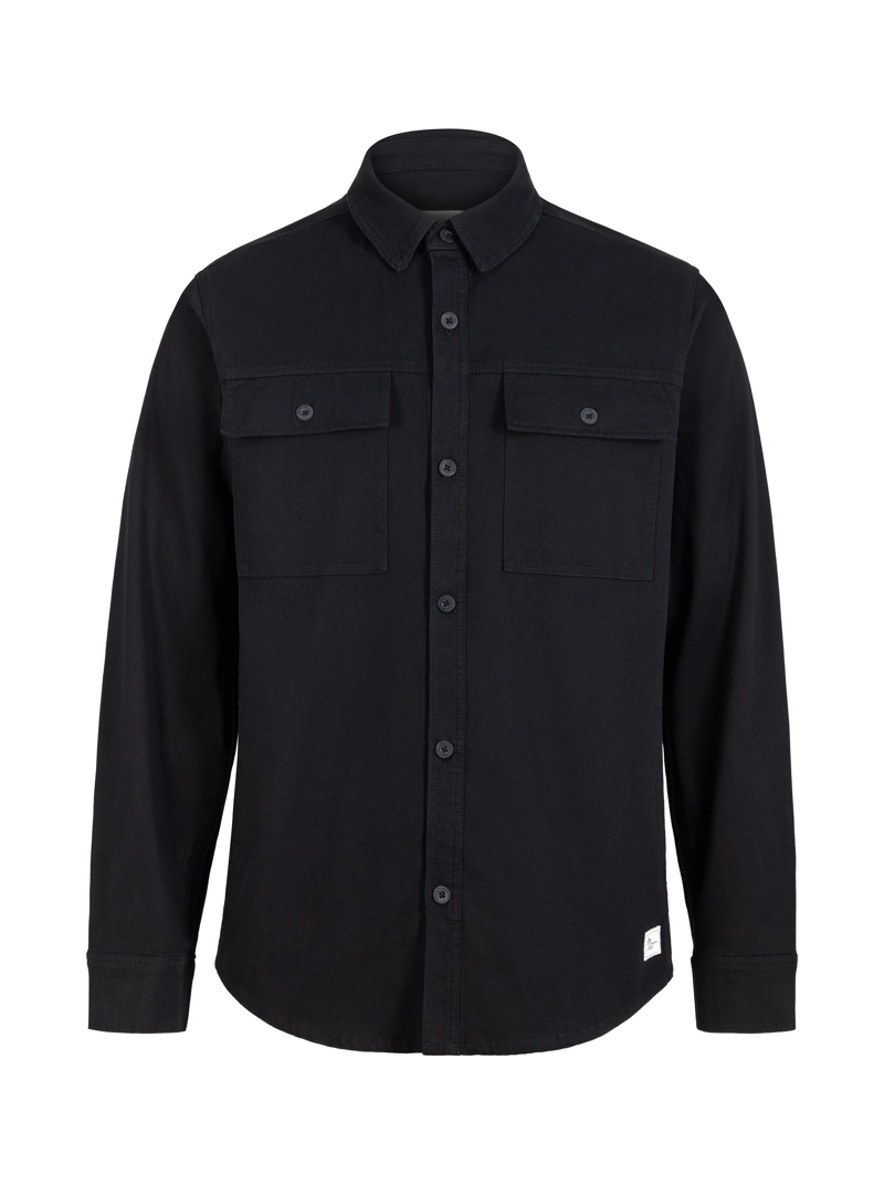SOBRE CAMISA OVERSHIRT HOMBRE PANAMA JACK - PJH009M | NEGRO - 8