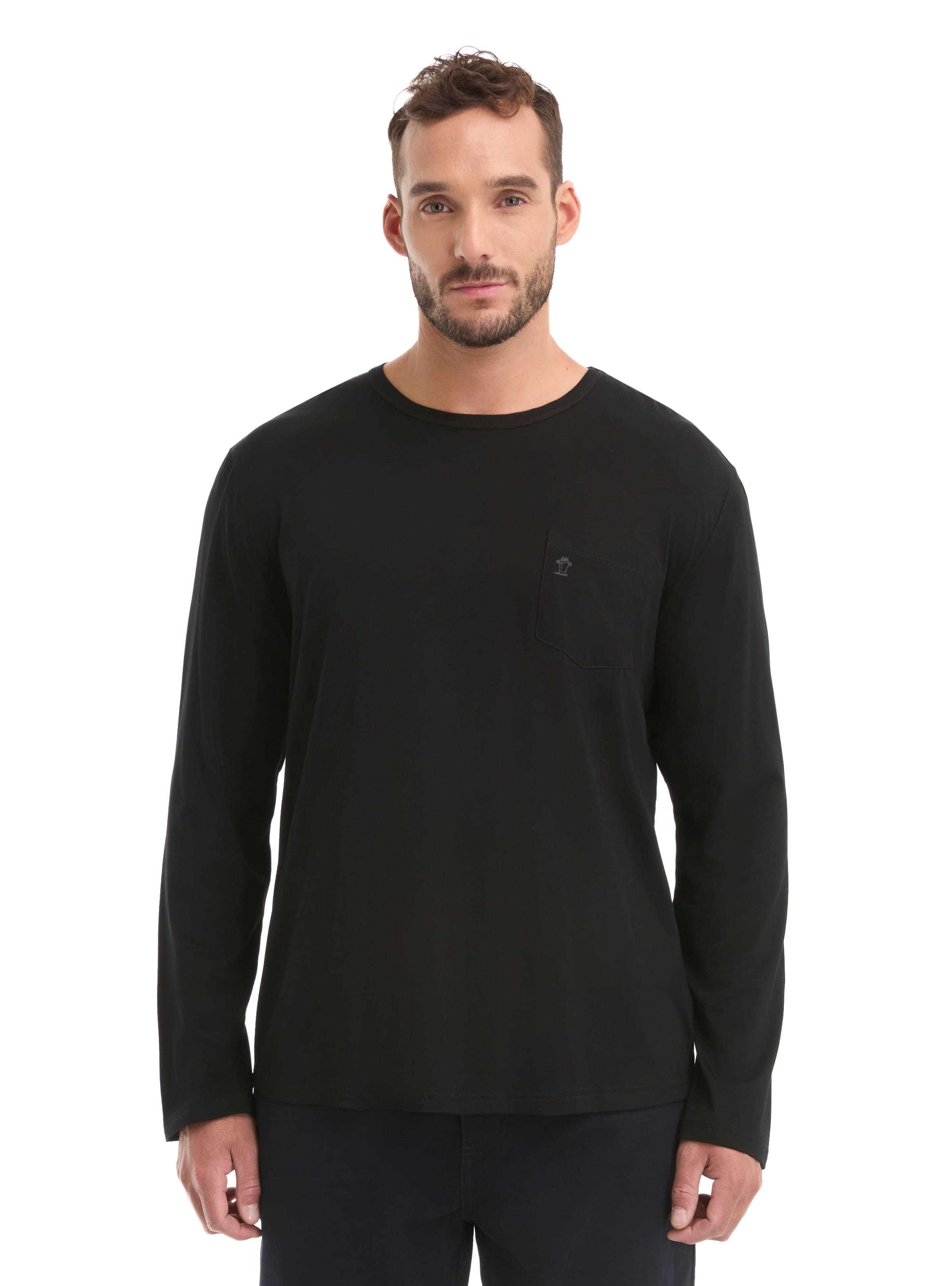 POLERA HOMBRE MANGA LARGA PANAMA JACK - L960 | AZUL - 8