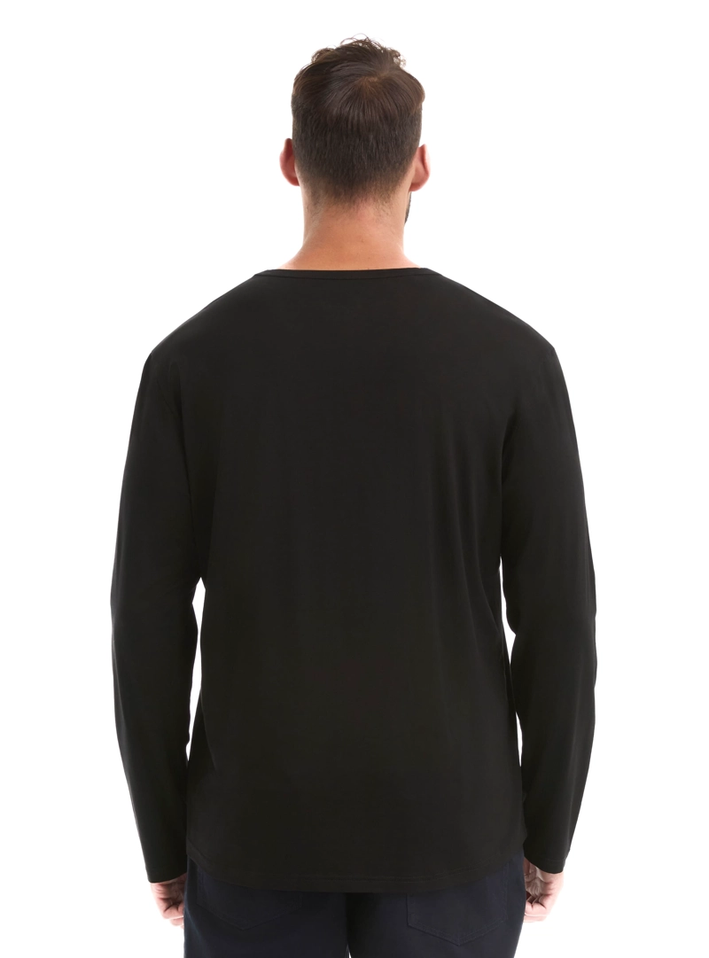 POLERA HOMBRE MANGA LARGA PANAMA JACK - L960 | AZUL - 9