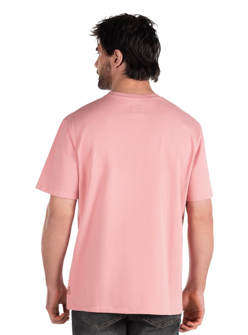 POLERA HOMBRE ALGODON PANAMA JACK - PJH001M | ROSA - 3