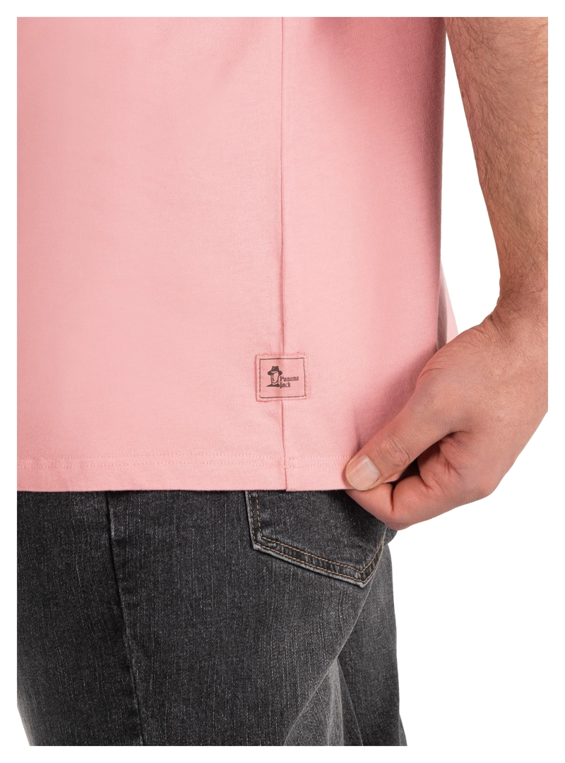 POLERA HOMBRE ALGODON PANAMA JACK - PJH001M | ROSA - 7