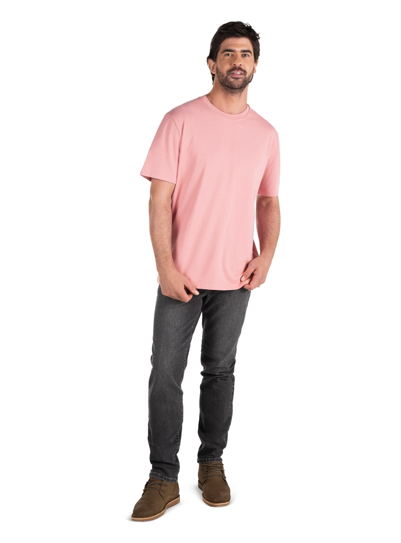 POLERA HOMBRE ALGODON PANAMA JACK - PJH001M | ROSA - 9