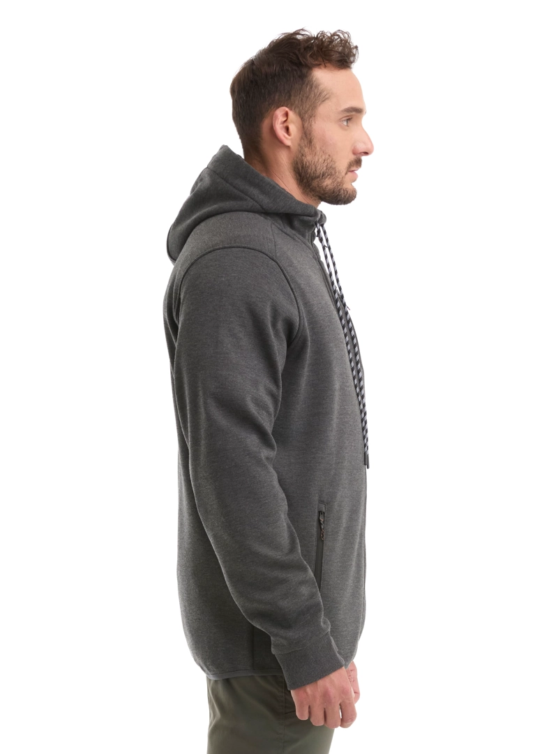 POLERON HOMBRE BONDED POLAR DEPORTIVO PANAMA JACK - L980 | GRIS - 3
