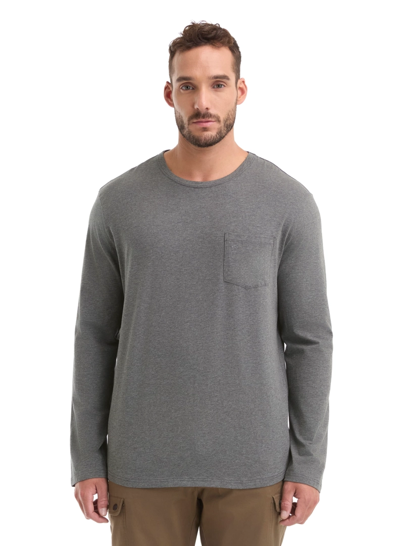 POLERA HOMBRE MANGA LARGA PANAMA JACK - L960 | GRIS - 2