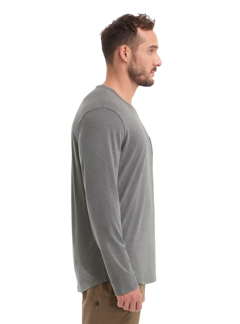 POLERA HOMBRE MANGA LARGA PANAMA JACK - L960 | GRIS - 4