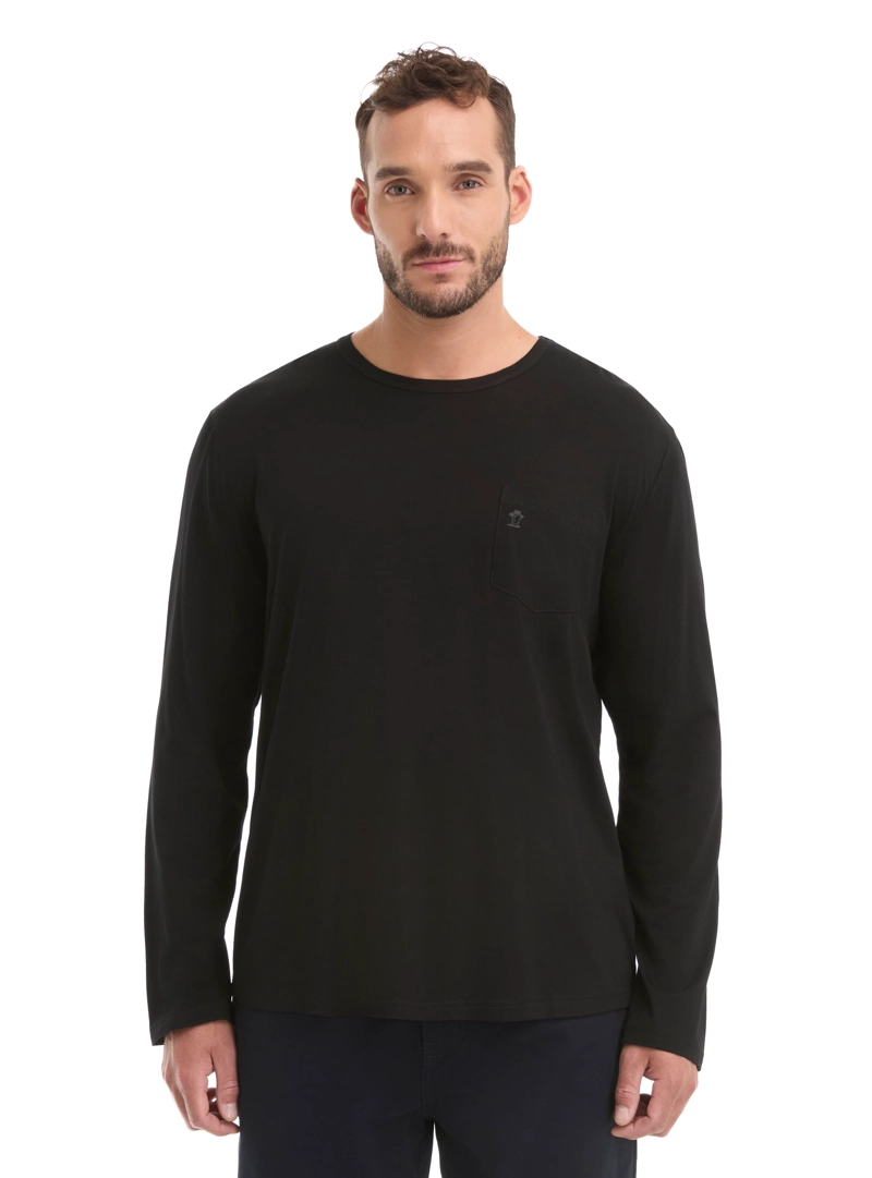 POLERA HOMBRE MANGA LARGA PANAMA JACK - L960 | GRIS - 8