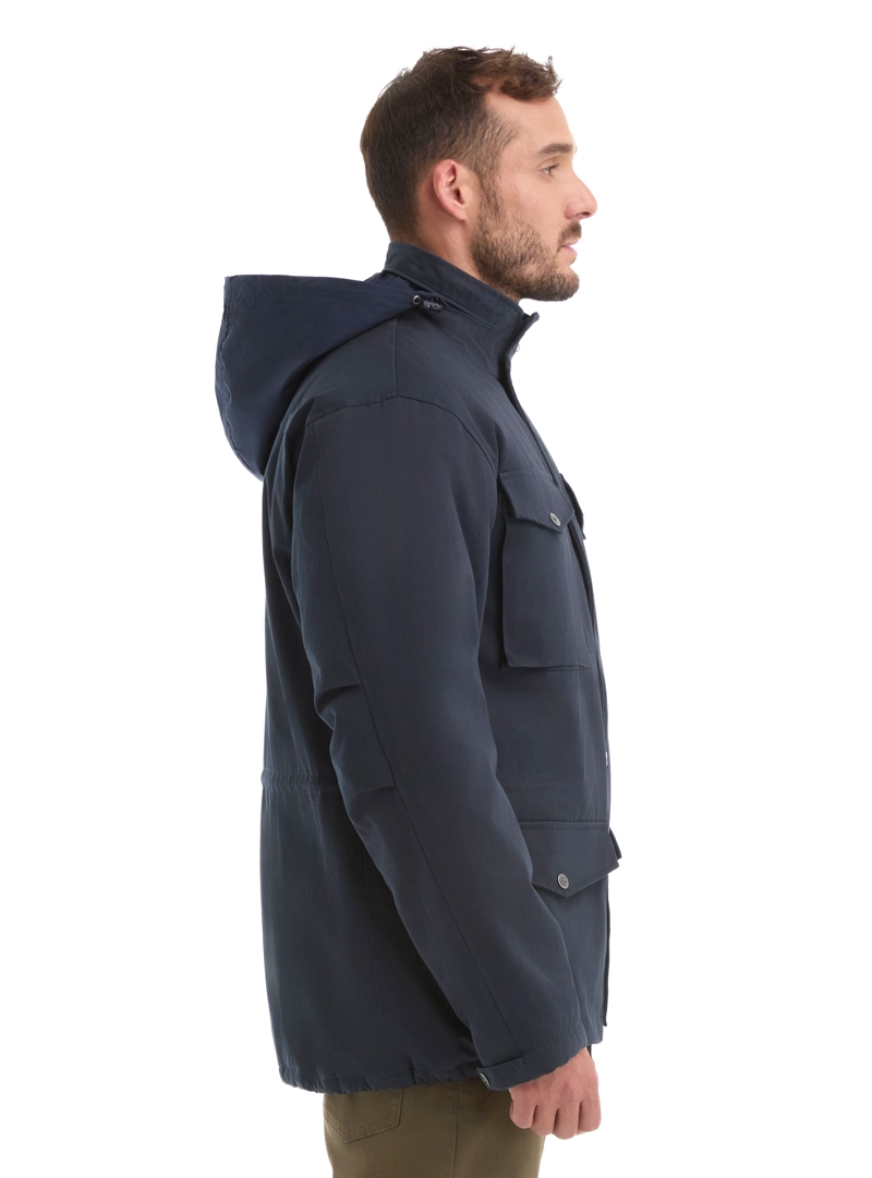 CHAQUETA HOMBRE WAXED GORRO PANAMA JACK - L970 | AZUL - 4