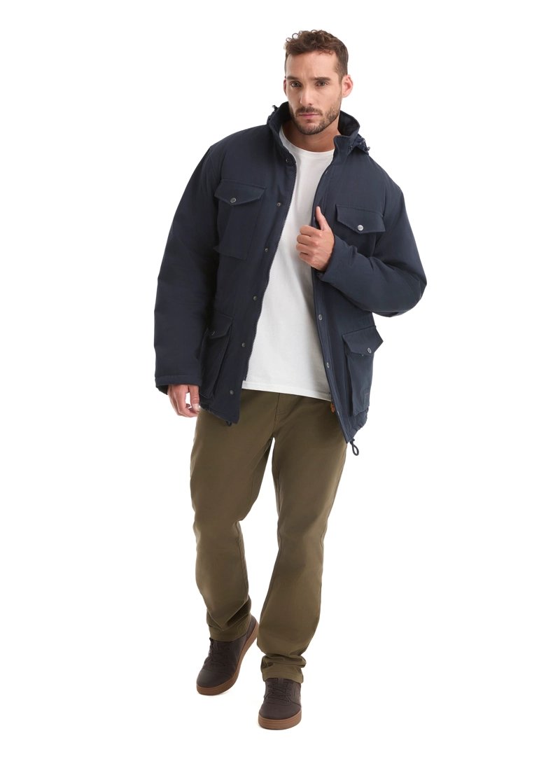 CHAQUETA HOMBRE WAXED GORRO PANAMA JACK - L970 | AZUL - 7