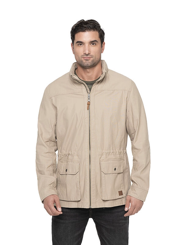 CHAQUETA HOMBRE LIVIANA CON GORRO PANAMA JACK - I968 | AZUL - 6
