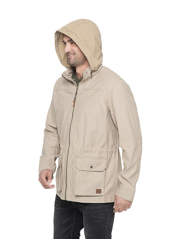 CHAQUETA HOMBRE LIVIANA CON GORRO PANAMA JACK - I968 | AZUL - 9
