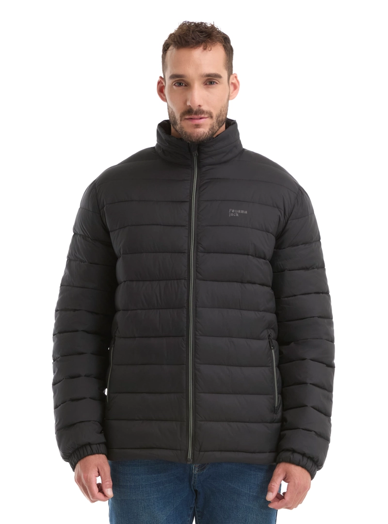 PARKA HOMBRE ACOLCHADA LIVIANA PANAMA JACK - L976 | NEGRO - 2