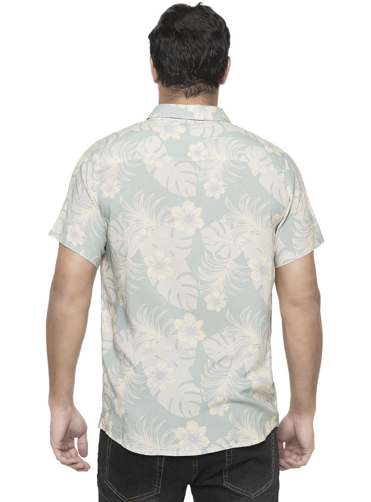 GUAYABERA CASUAL HOMBRE PANAMA JACK - G972 | VERDE CLARO - 3