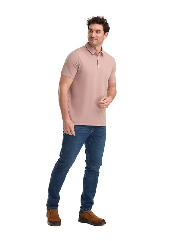 POLERA CASUAL HOMBRE PANAMA JACK - I966 | ROSA - 5