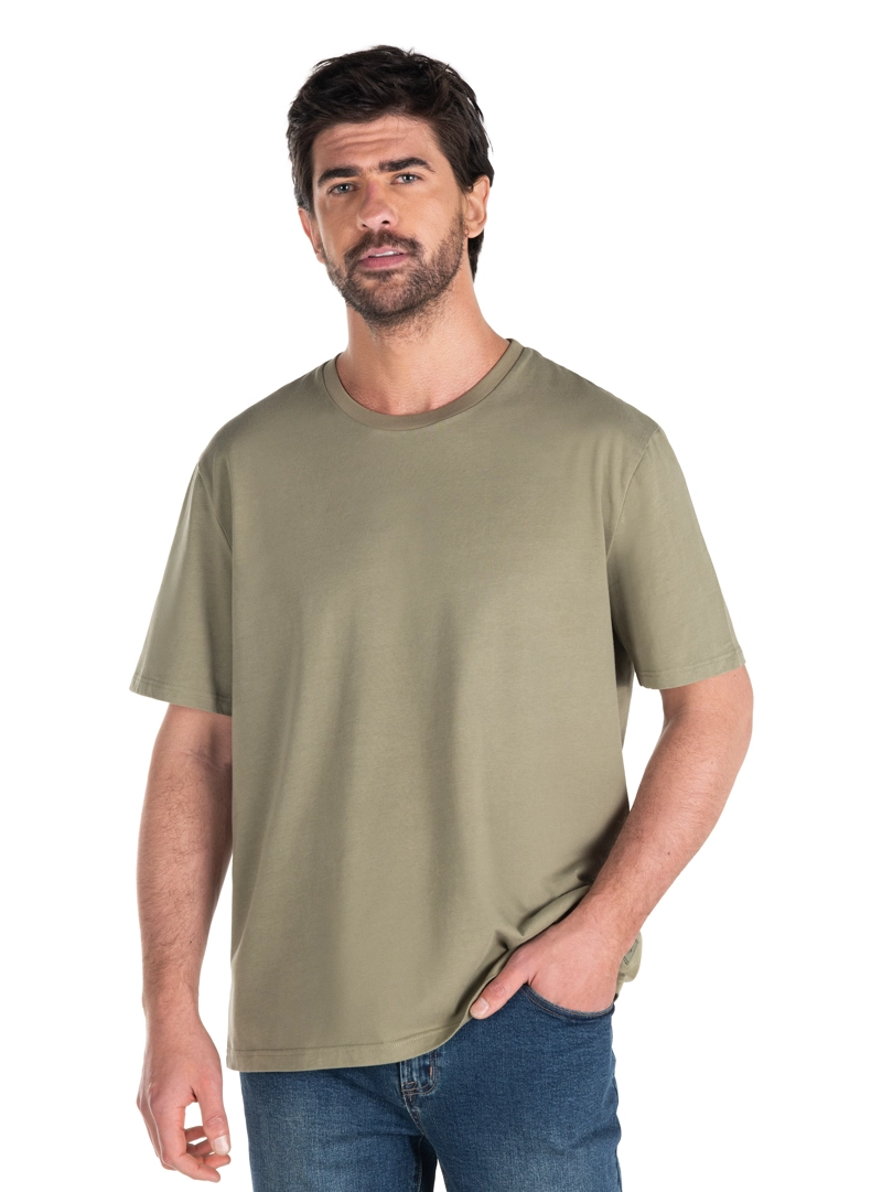 POLERA HOMBRE ALGODON PANAMA JACK - PJH001M | VERDE - 2