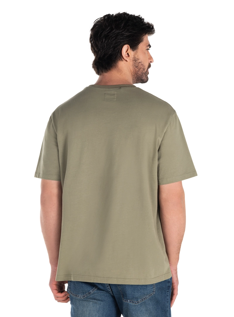 POLERA HOMBRE ALGODON PANAMA JACK - PJH001M | VERDE - 3