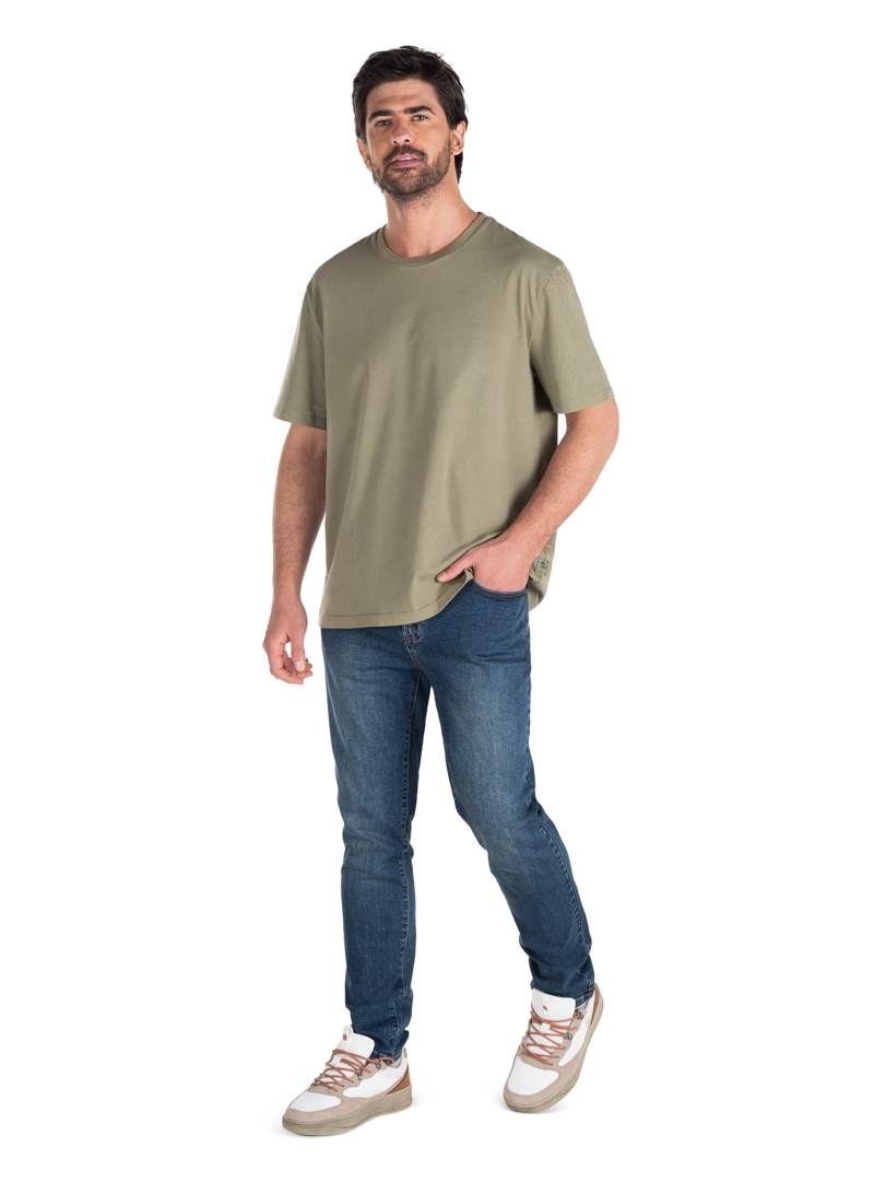 POLERA HOMBRE ALGODON PANAMA JACK - PJH001M | VERDE - 8