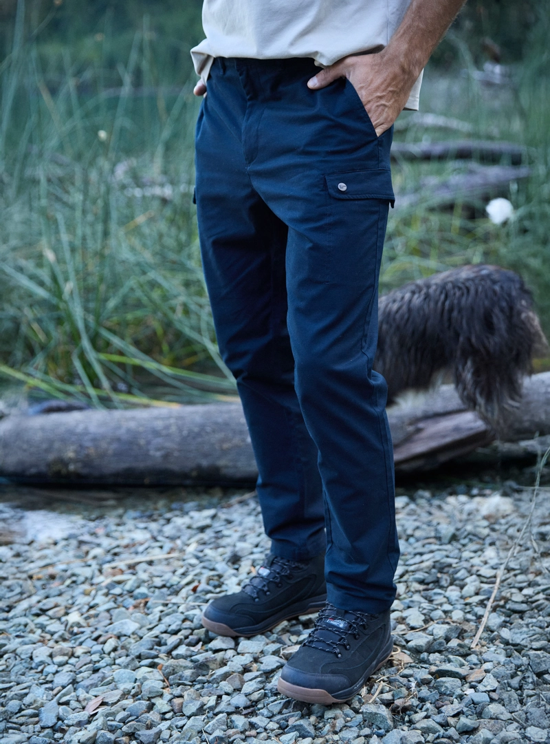 PANTALON HOMBRE CARGO CASUAL PANAMA JACK - L977 | AZUL OSCURO - 1