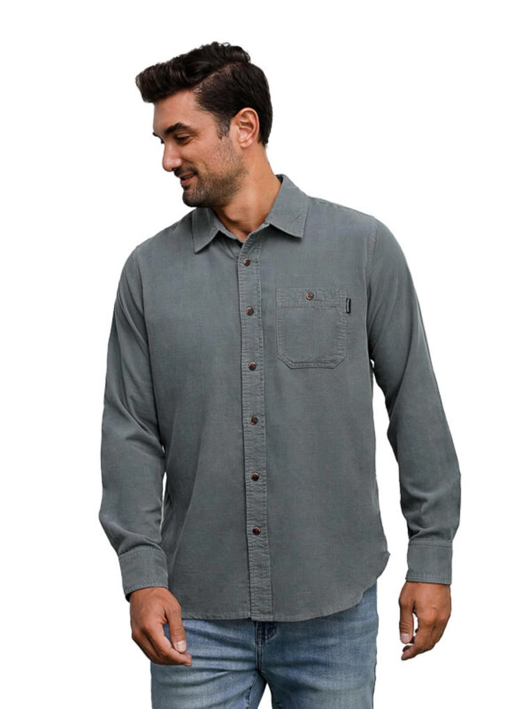 CAMISA HOMBRE COTELE  PANAMA JACK - H939 | GRIS - 1