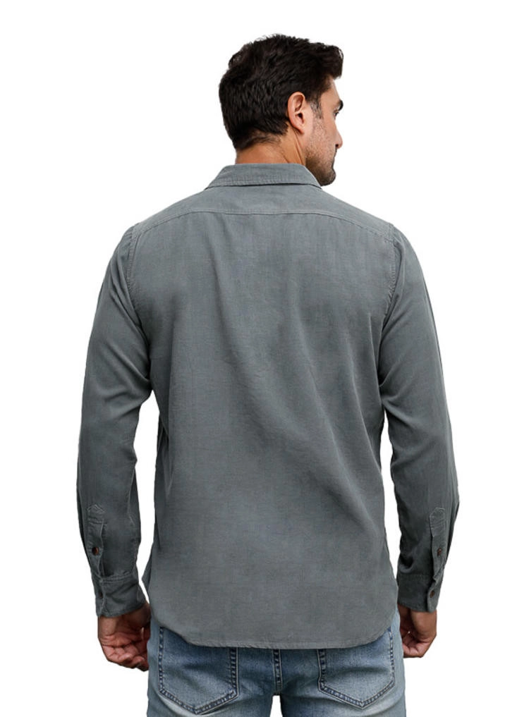 CAMISA HOMBRE COTELE  PANAMA JACK - H939 | GRIS - 3