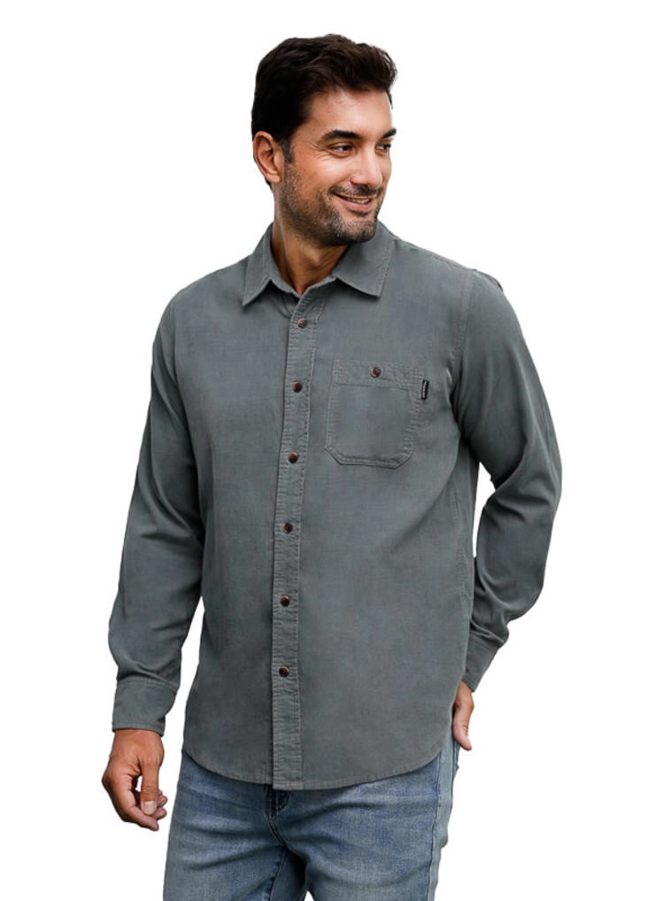 CAMISA HOMBRE COTELE  PANAMA JACK - H939 | GRIS - 4