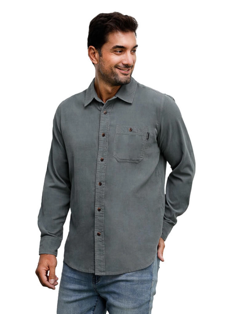 CAMISA HOMBRE COTELE PANAMA JACK - H939 | GRIS - 4