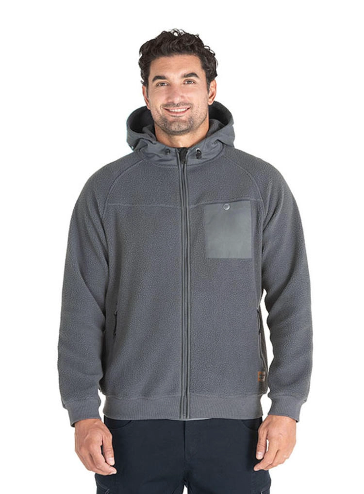 POLERON POLAR CASUAL HOMBRE PANAMA JACK - J921 | GRIS - 1