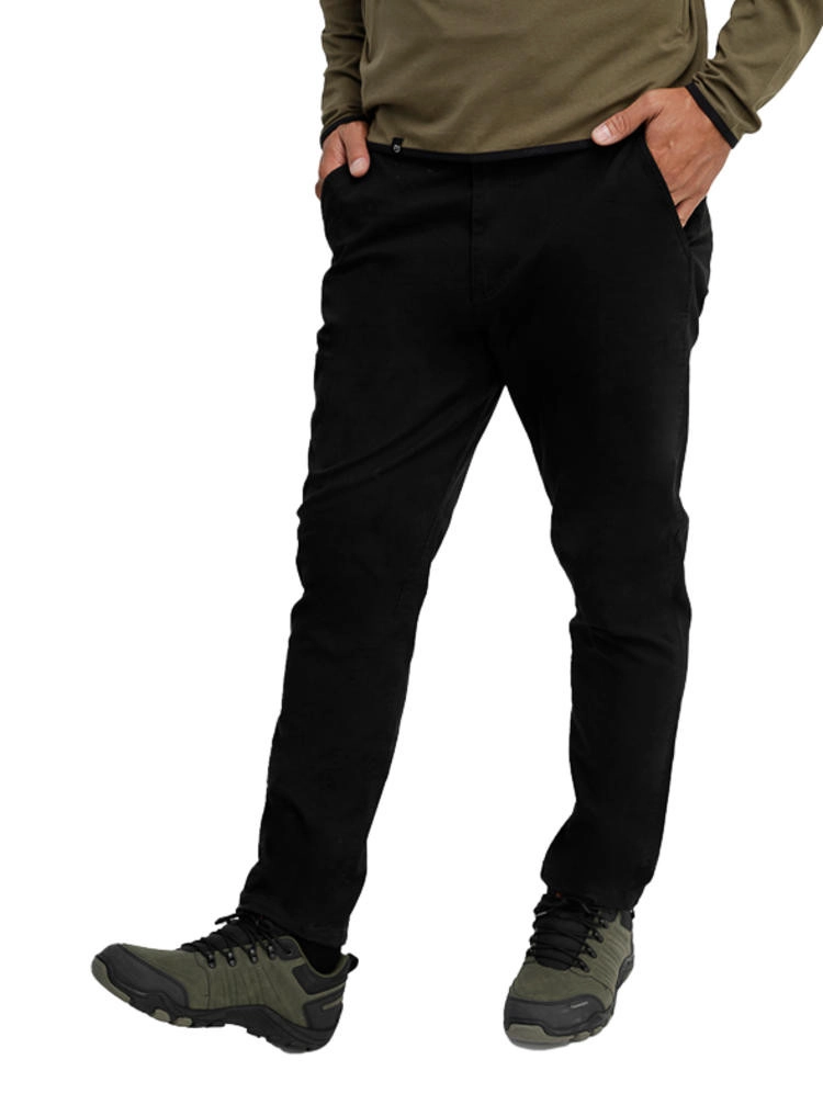 PANTALON HOMBRE AJUSTABLE RELAXED PJACK - H967 | NEGRO - 4